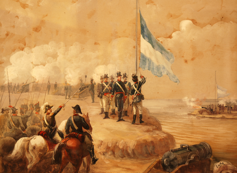 Óleo existente en el Museo Histórico Provincial de Rosario Julio Marc