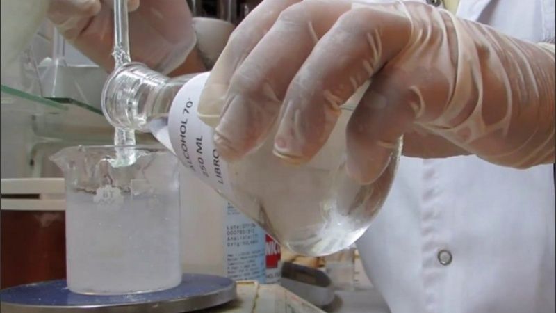 Alcohol en gel